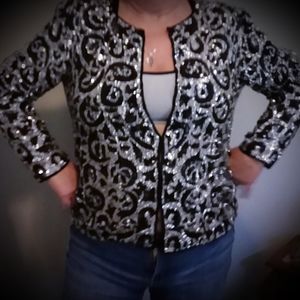 Vintage sequin jacket